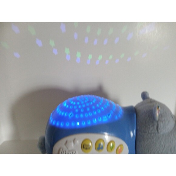 VTech Lil Critters Soothing Starlight Hippo Music White Noise Nursery Rhyme BLUE - Picture 16 of 16